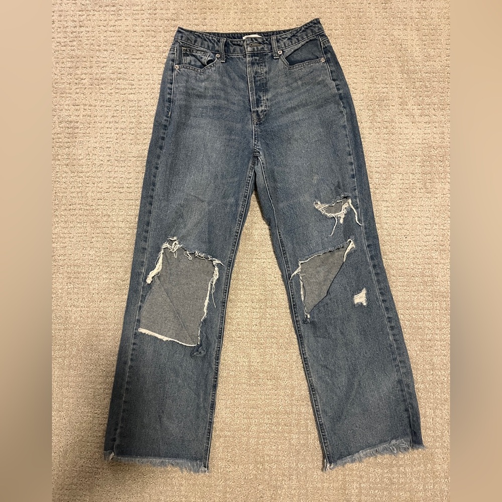 Basic Ripped Jeans